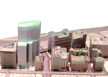 イタリア街模型